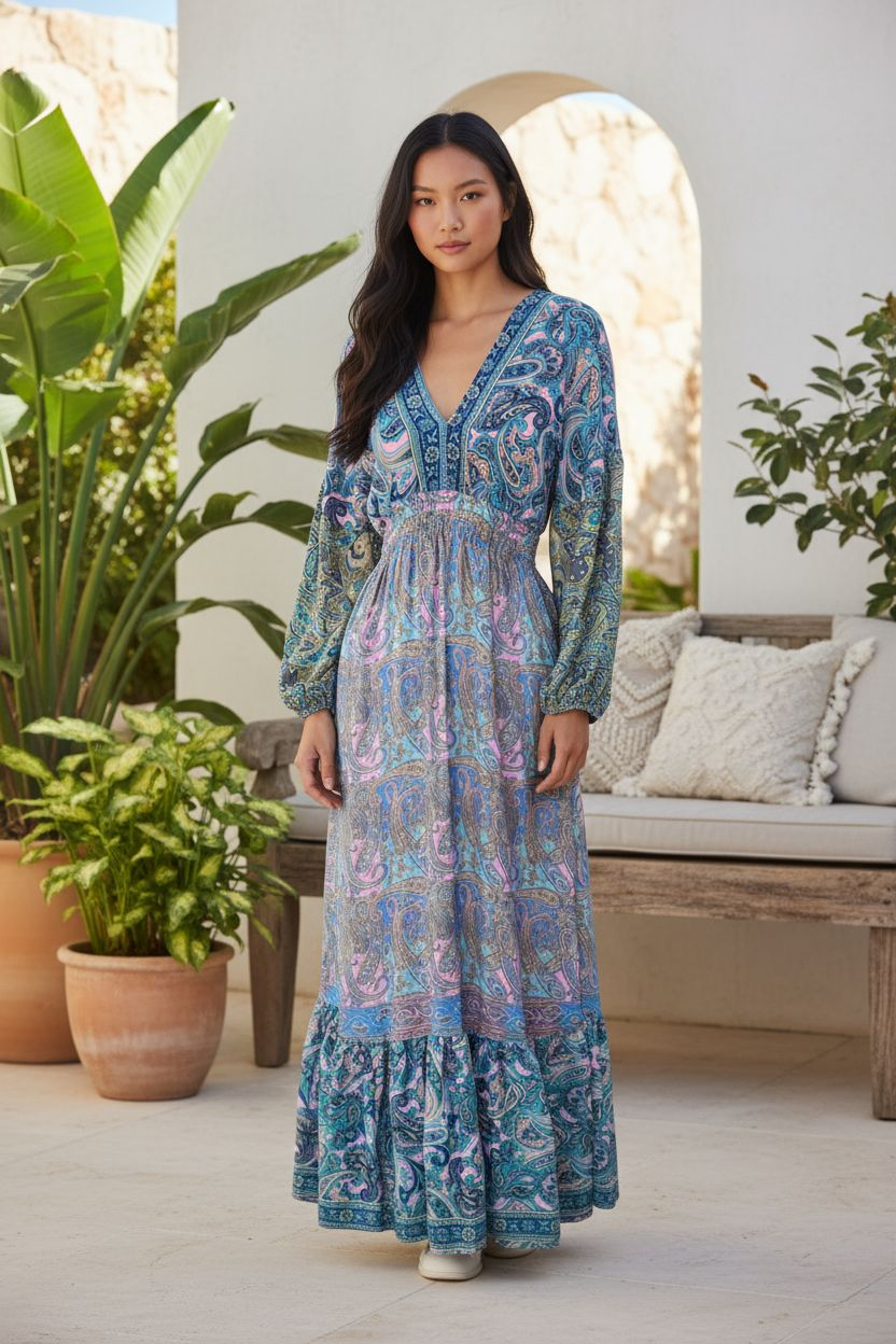 Luar Maxi Boho Dress