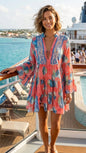 Bohemian Leaf Dress
