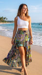 Good Summer High Low Skirt