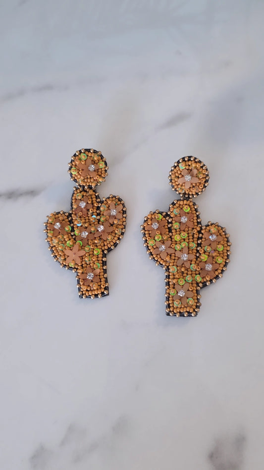 Cactus Girl Earrings