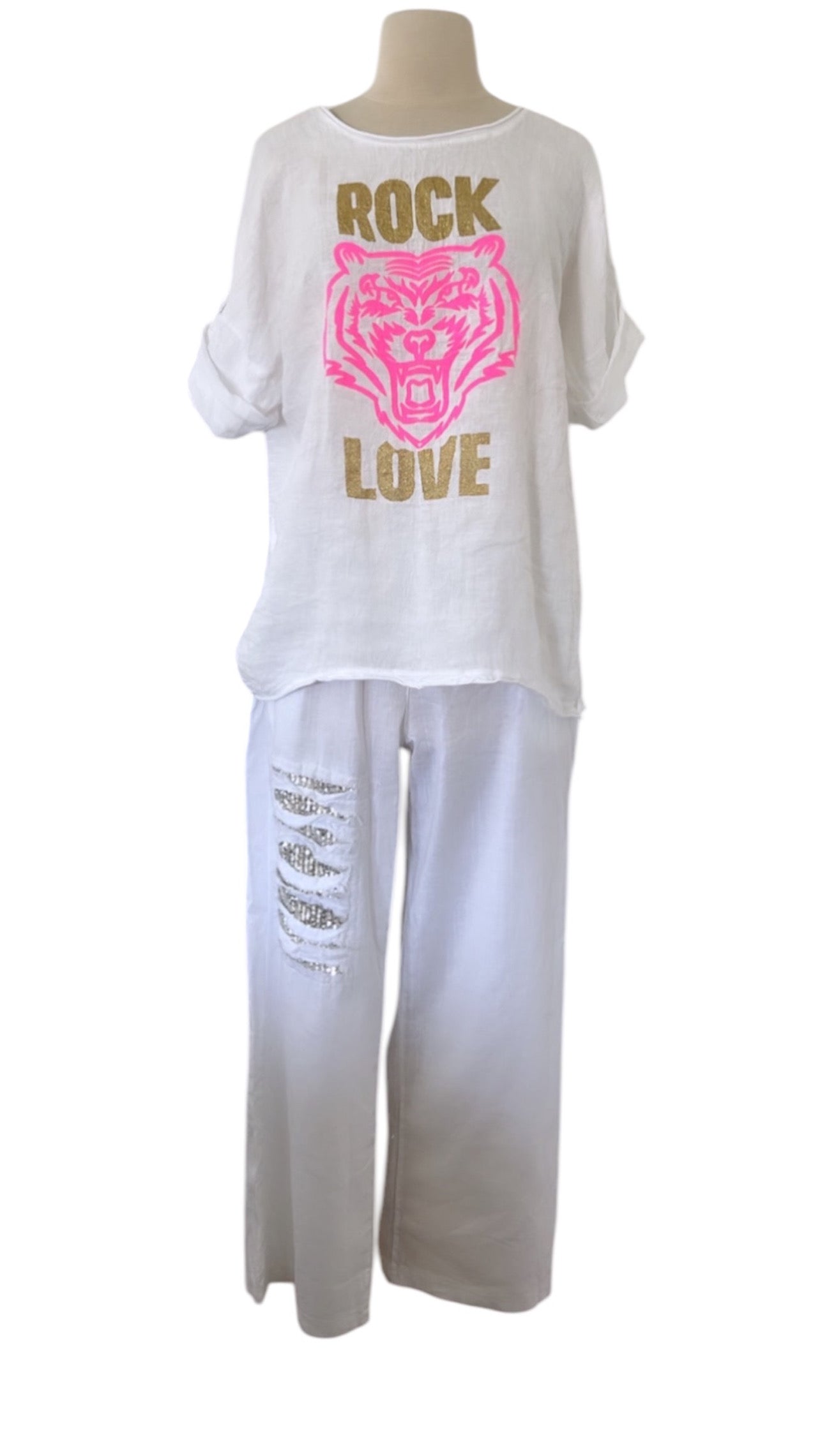Rock Love Linen Shirt