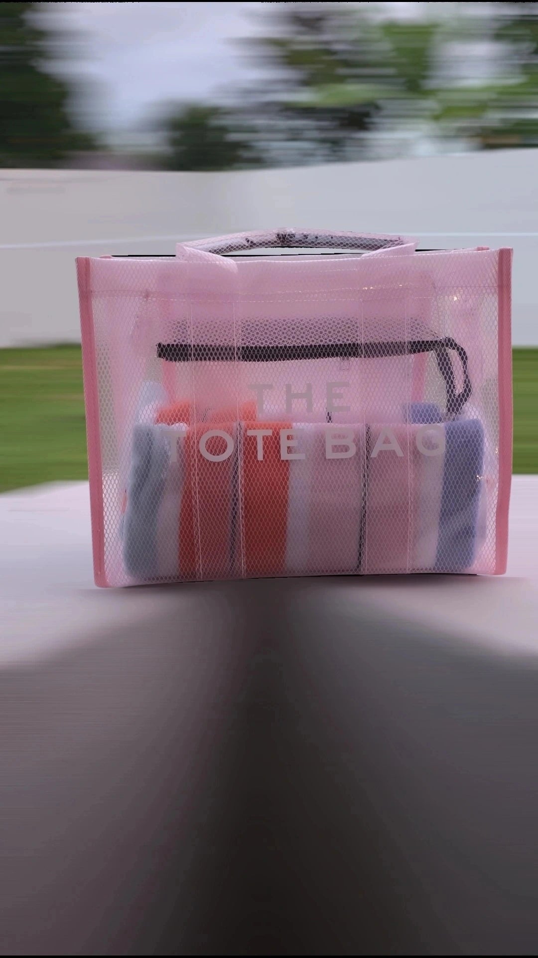 Clear Tote Beach Bag