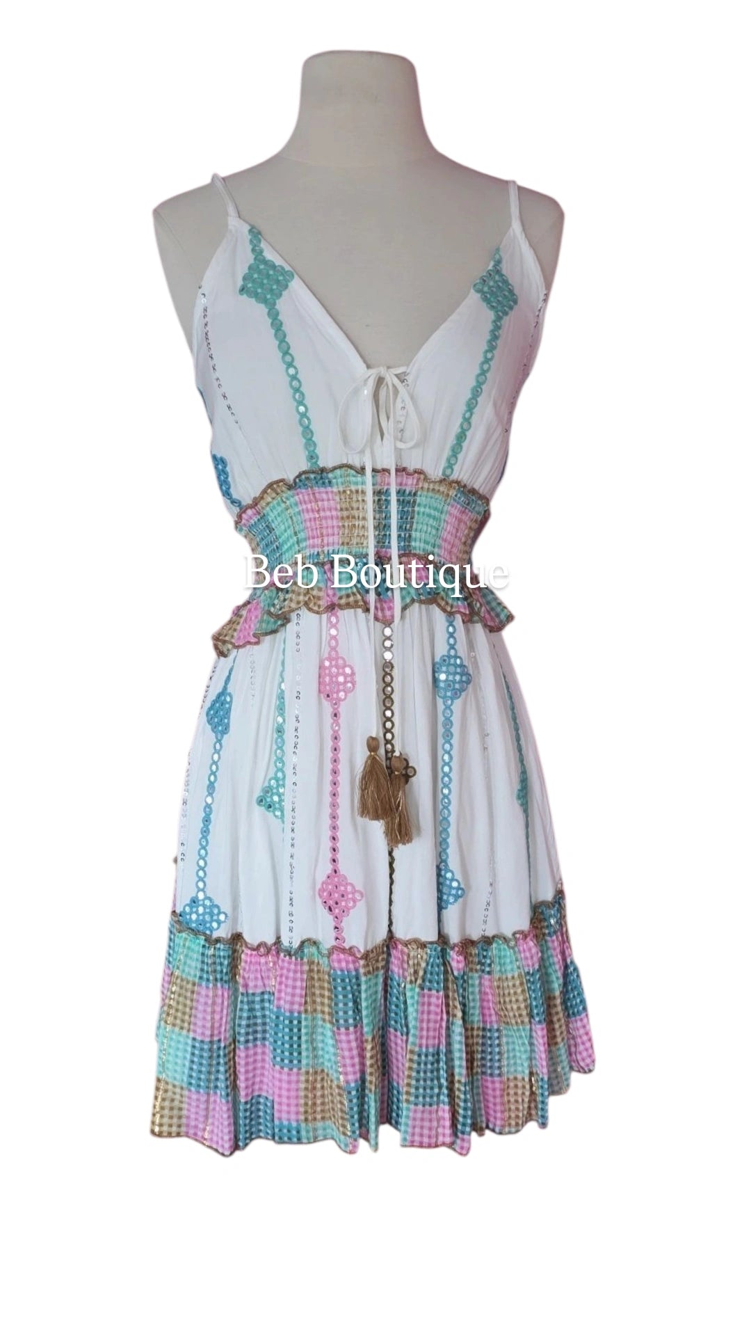 Laila Short Boho Dress