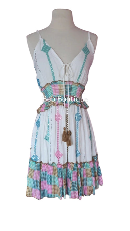 Laila Short Boho Dress