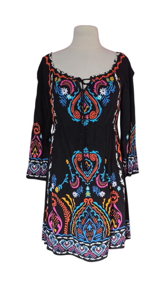 Bibi Boho Short Dress