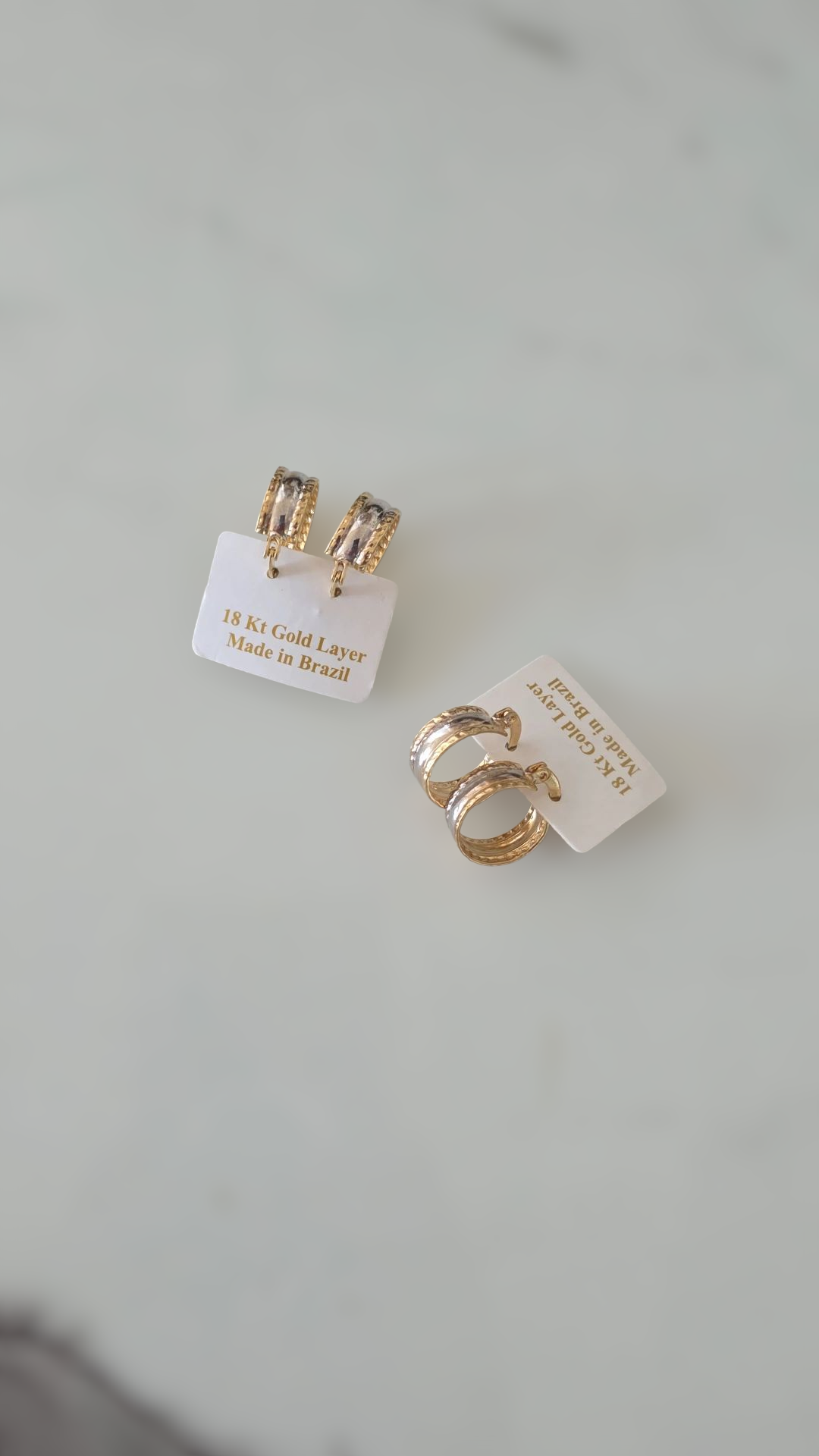 Two Tones Earrings