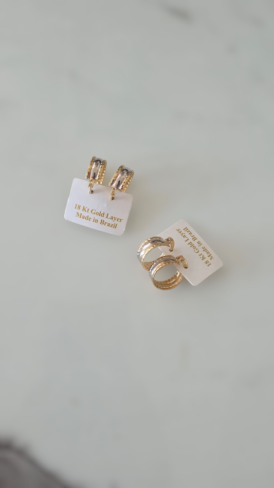 Two Tones Earrings