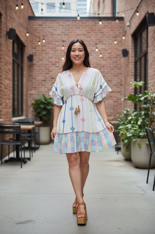 Fantasy Boho Short Dress