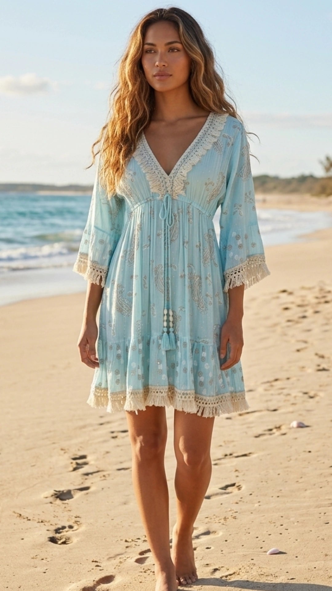 Lola Short Boho Dress