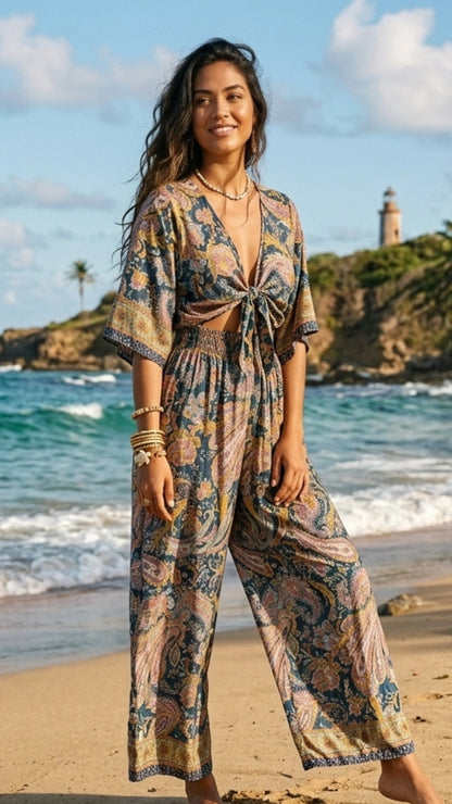 Silk Jumpsuit