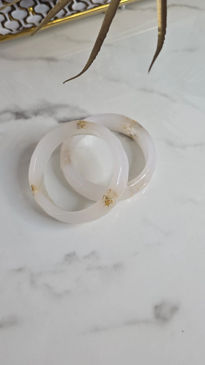Magnolia Splash Bangles