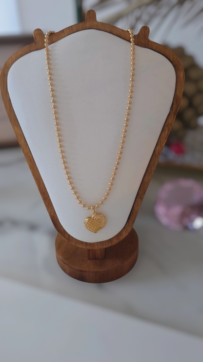 Double Heart Necklace