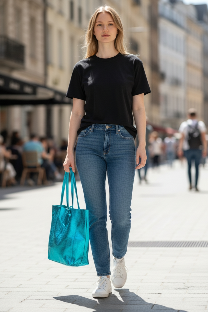 Metallic Italy Bag