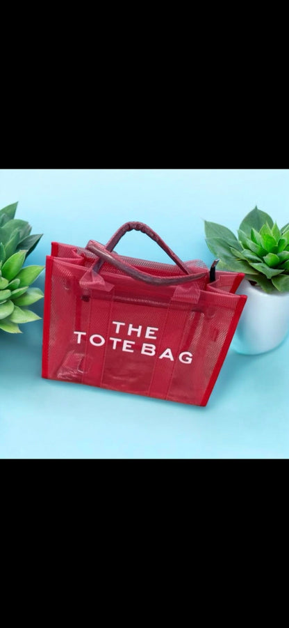 Clear Tote Beach Bag