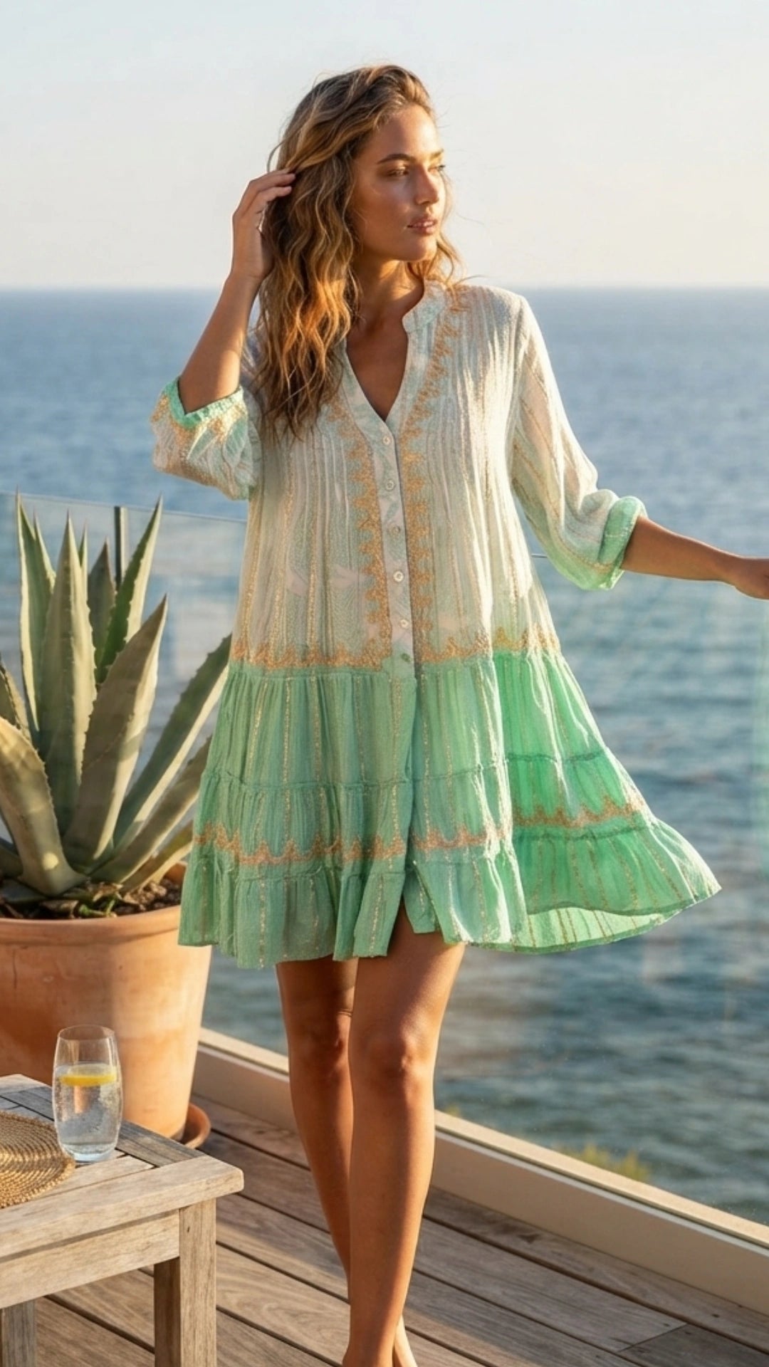 Venus Boho Short Dress
