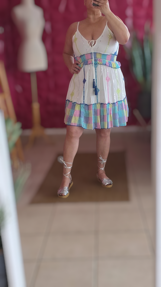 Laila Short Boho Dress
