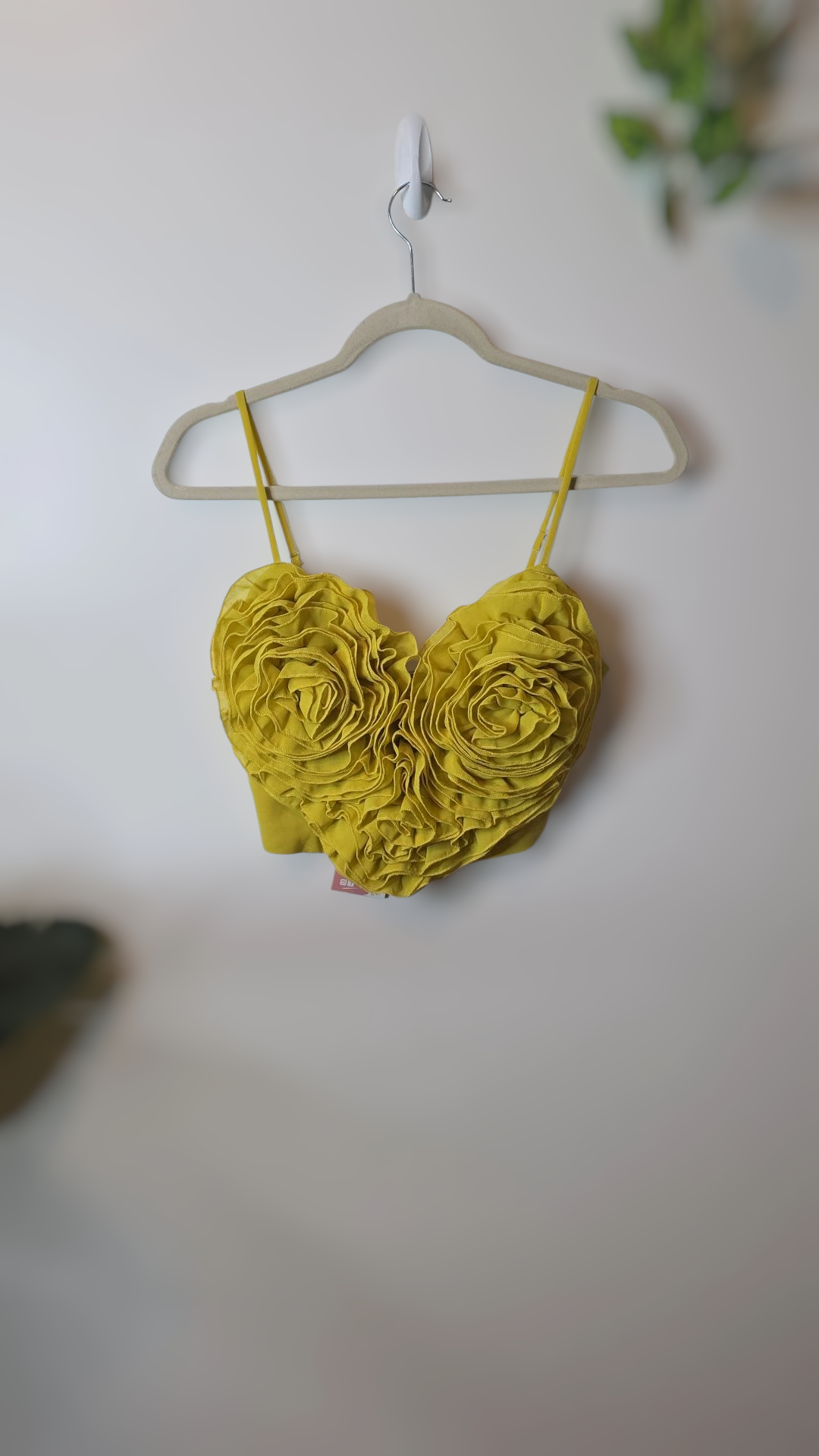 Heart Flower Crop Top