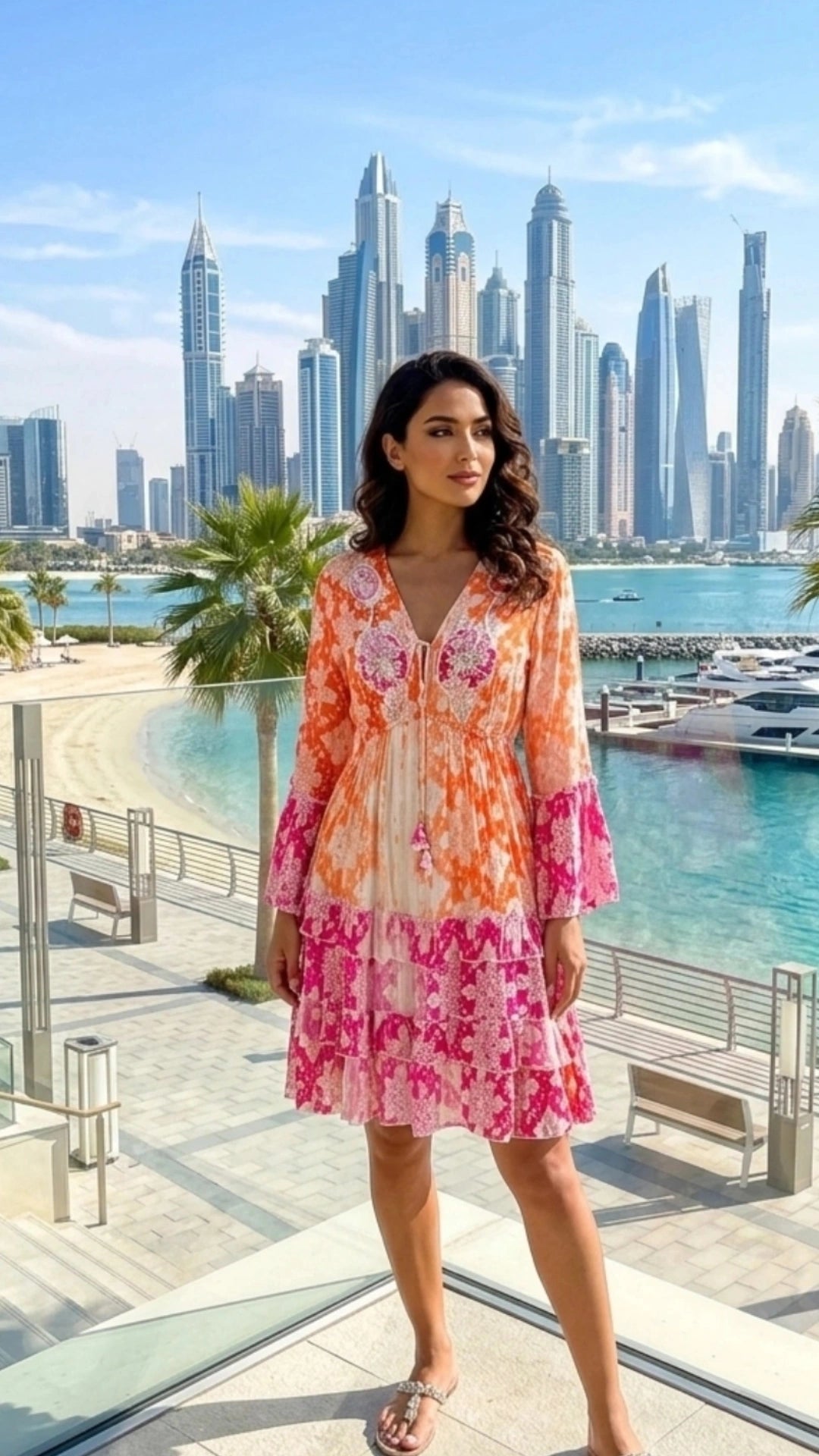 Dayna Boho Short Dress