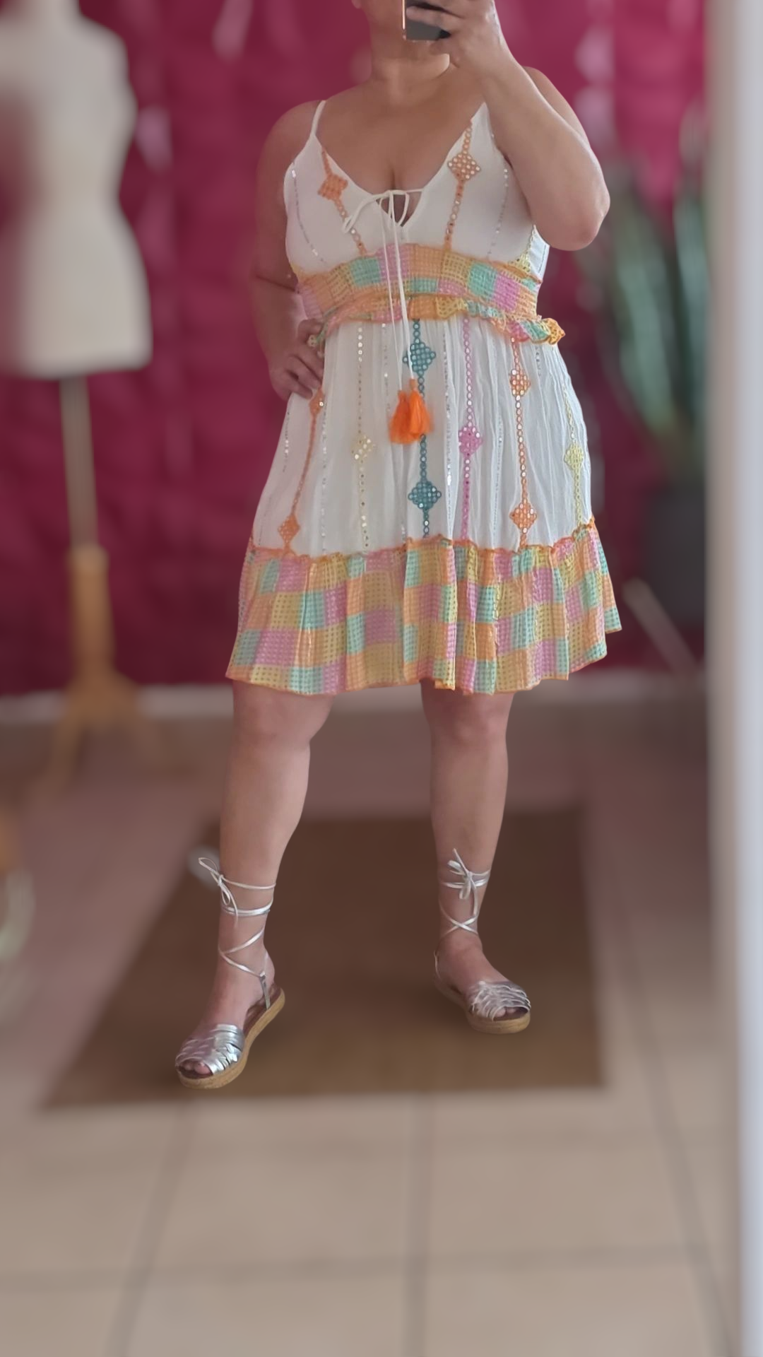 Laila Short Boho Dress