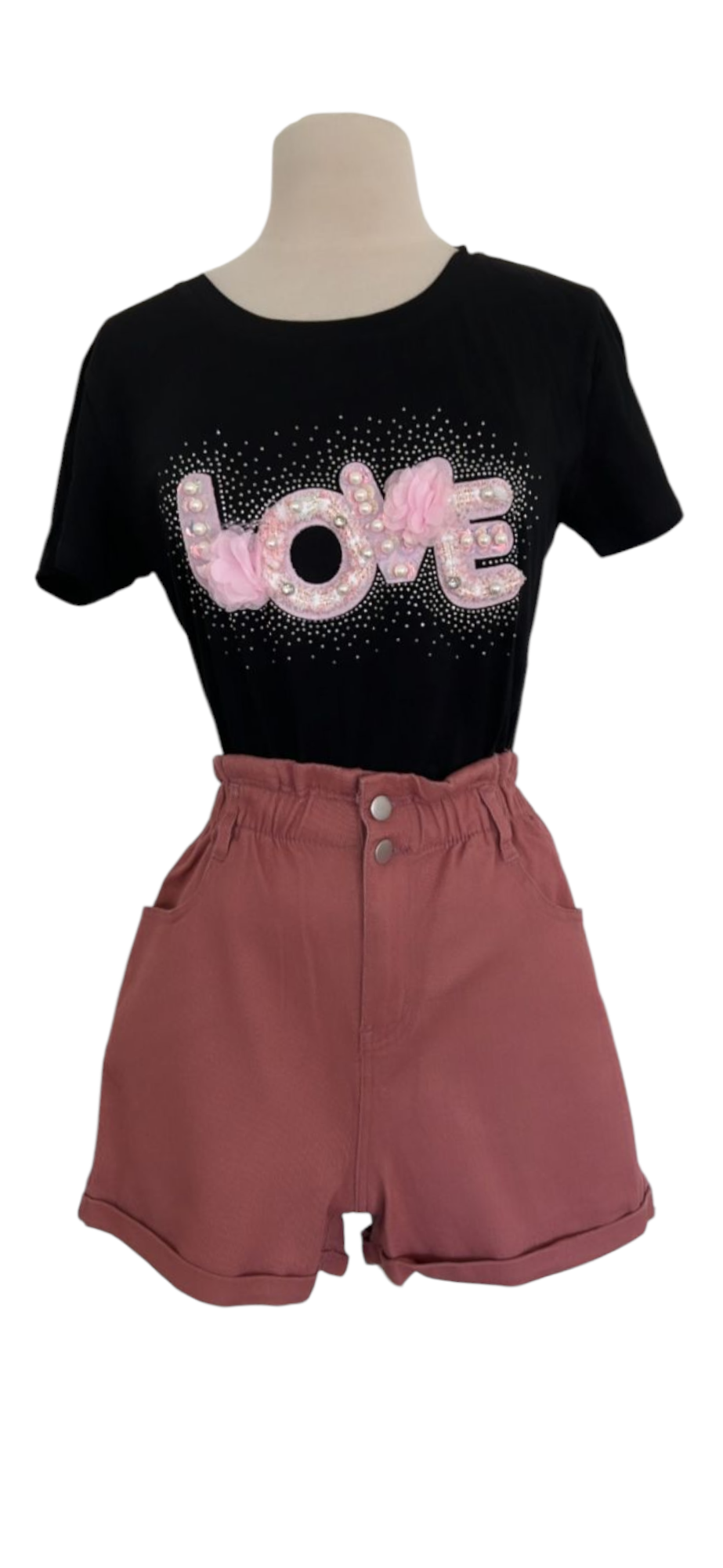 Bubble Denim Short
