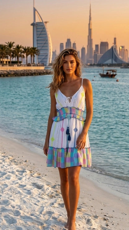 Laila Short Boho Dress