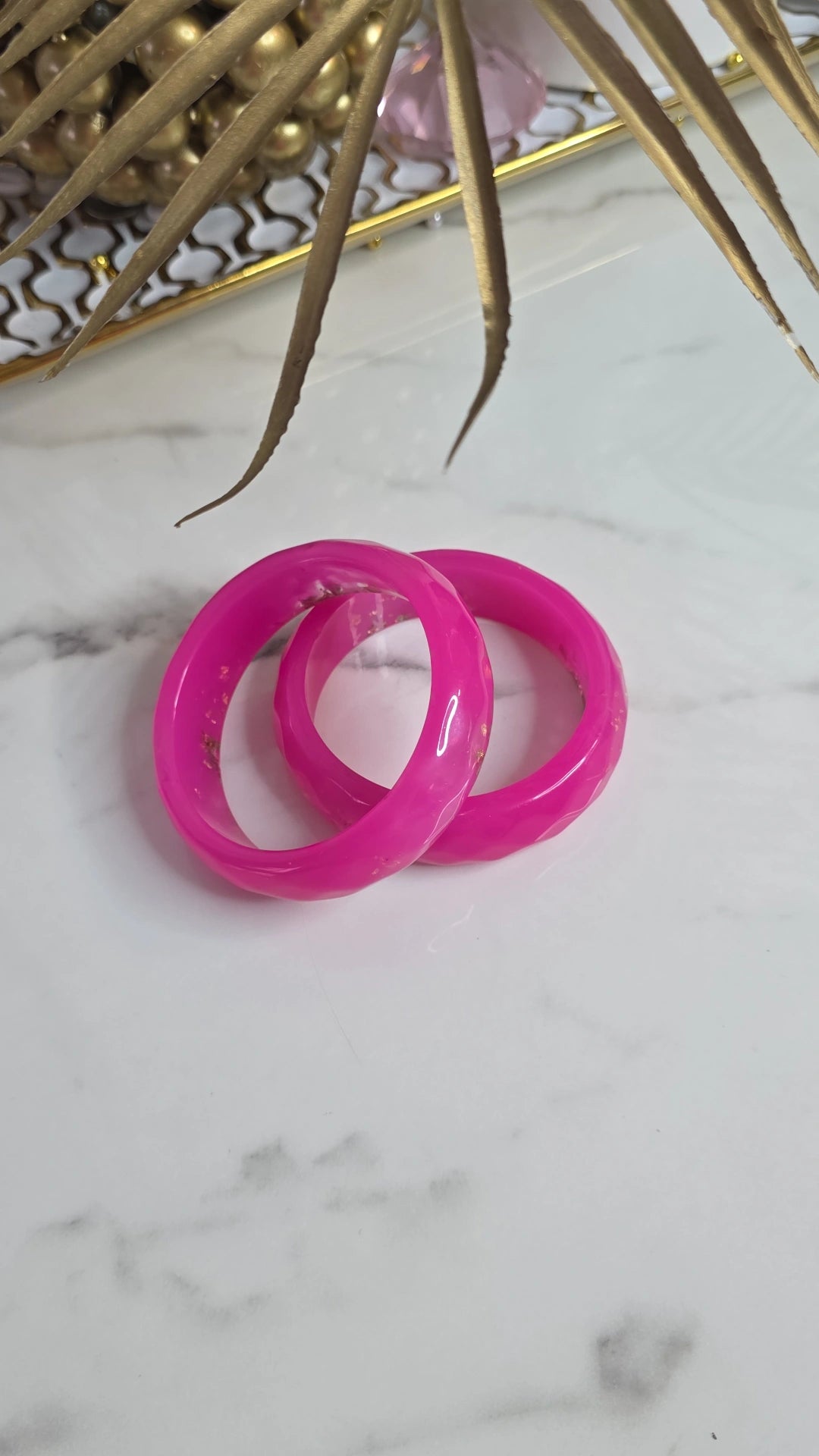Magnolia Splash Bangles