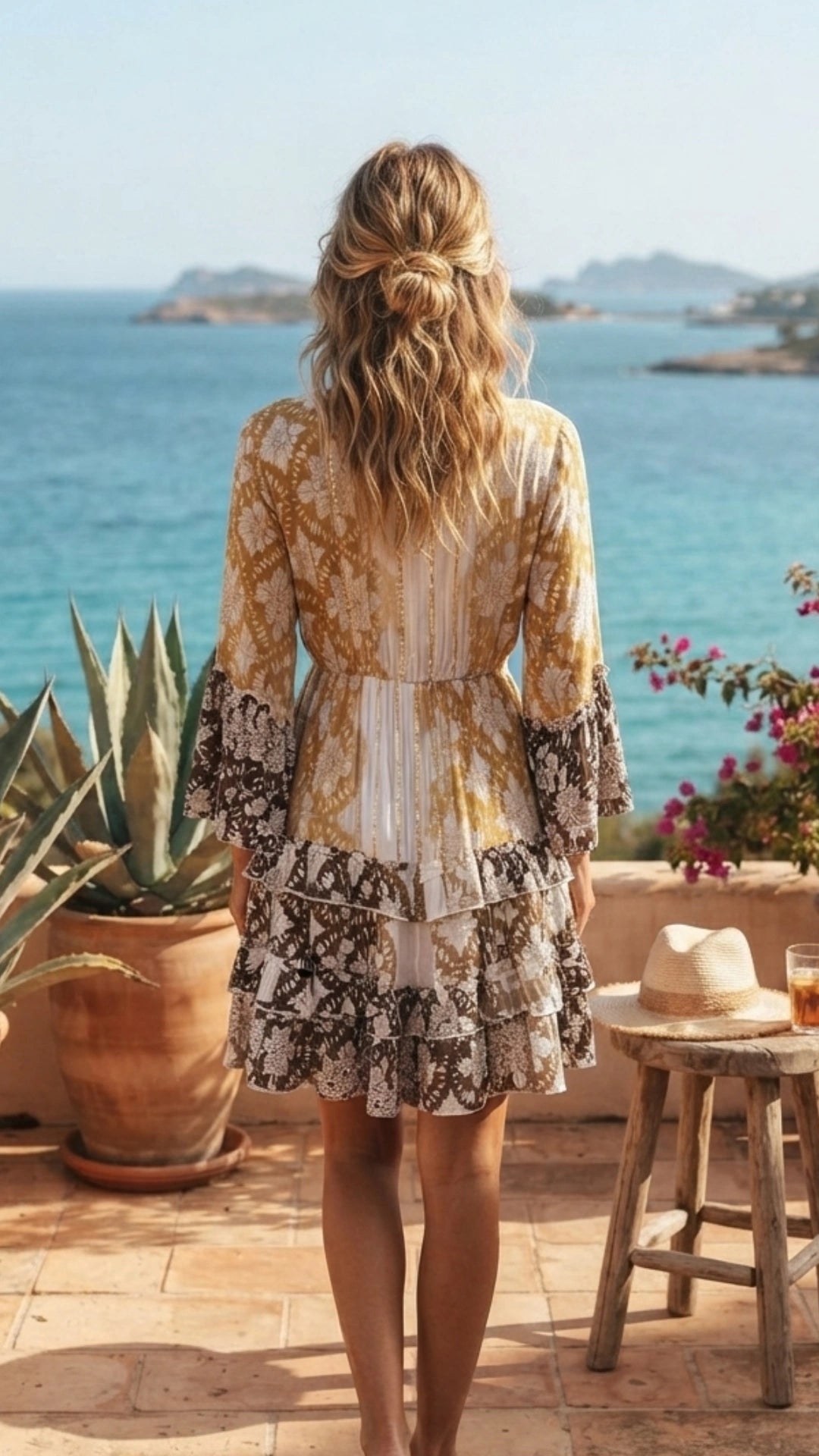Dayna Boho Short Dress