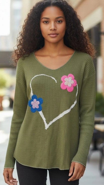 Heart Sweater