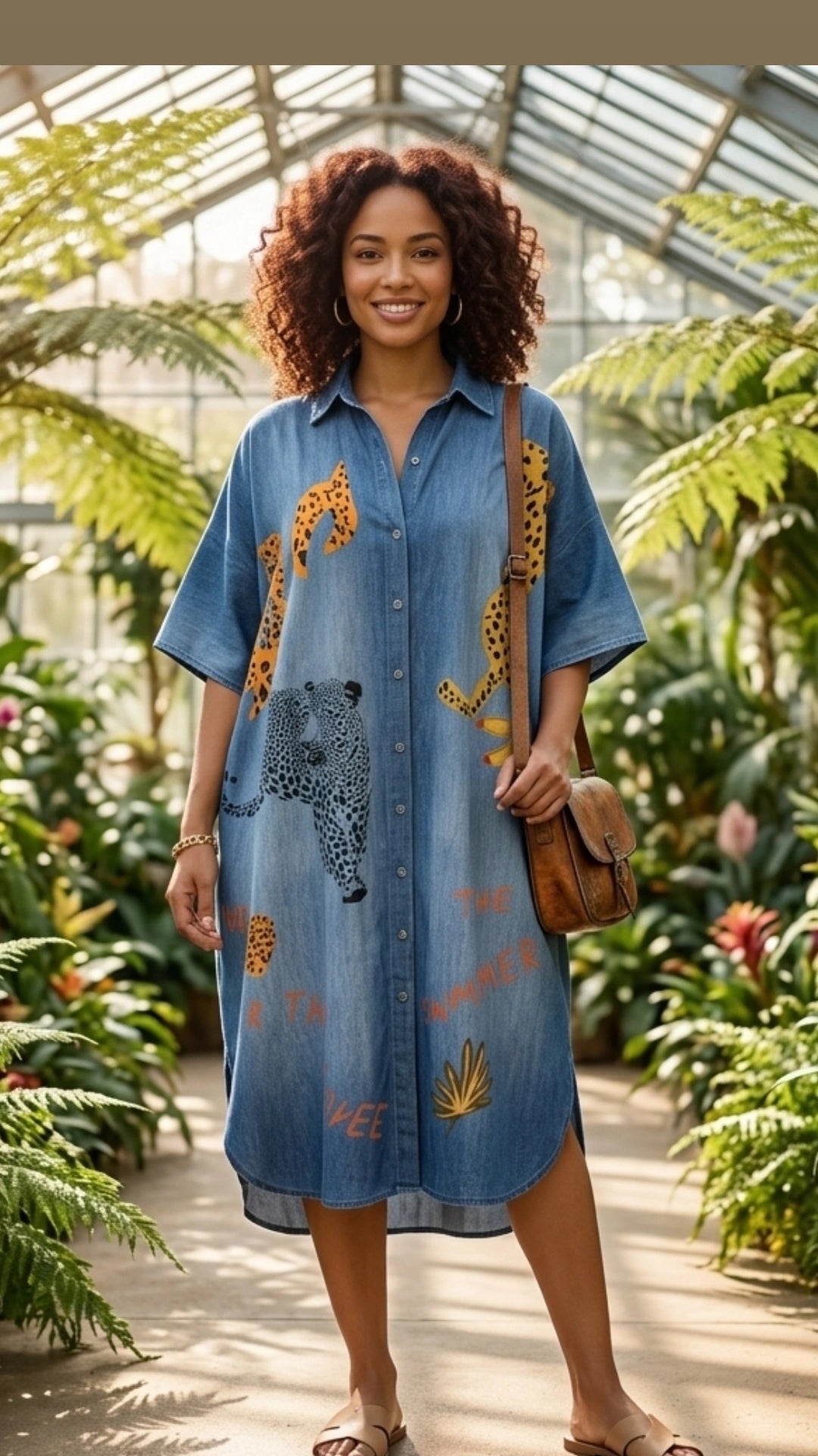 Safari Oversized Italy Dress