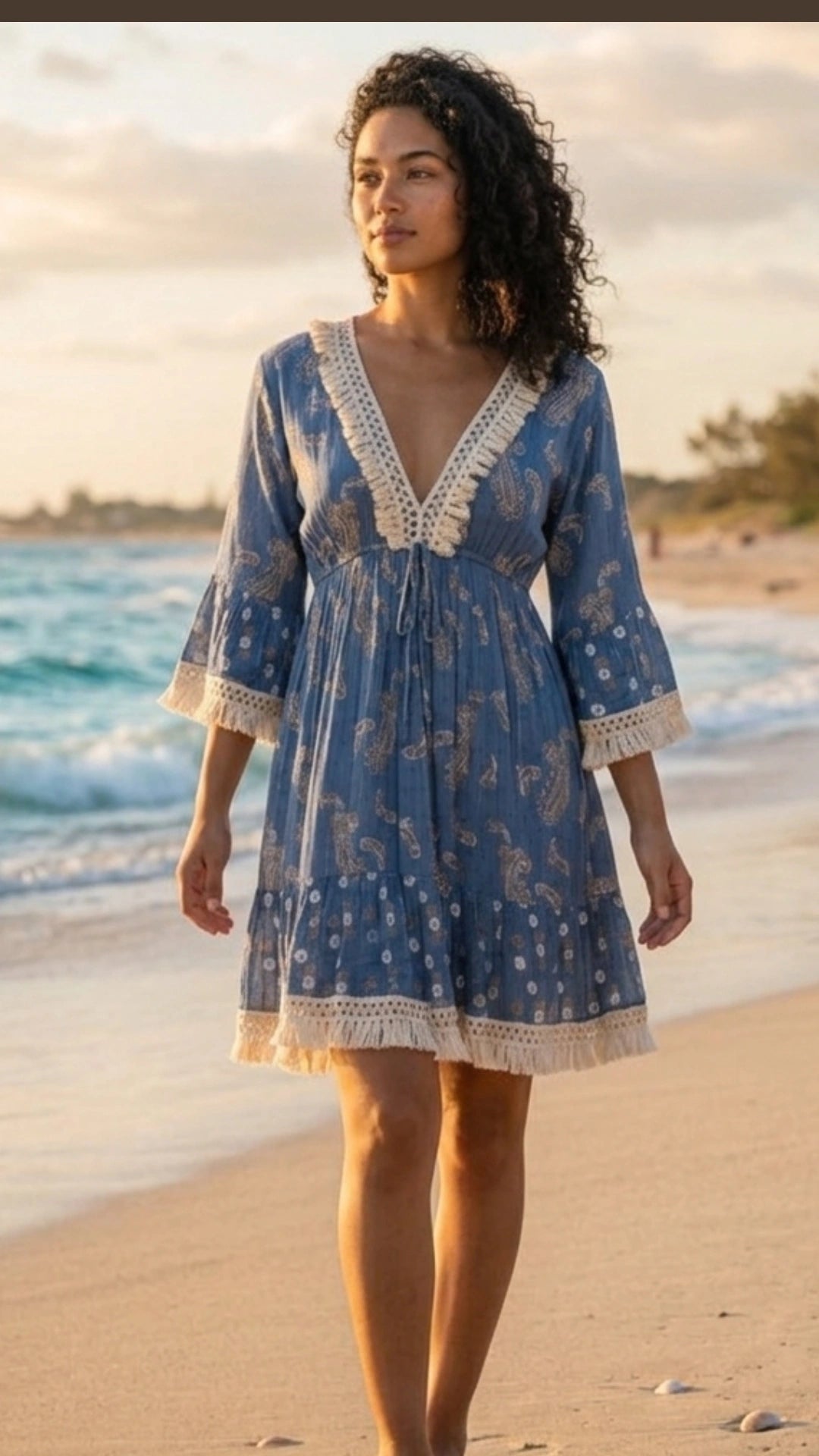 Lola Short Boho Dress