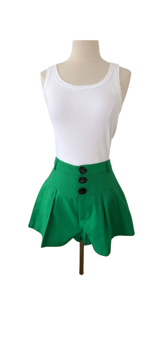 Green Skirt Pant