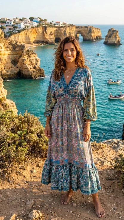 Luar Maxi Boho Dress