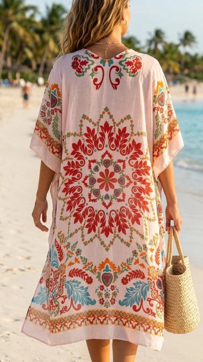 Mandala Boho Kimono