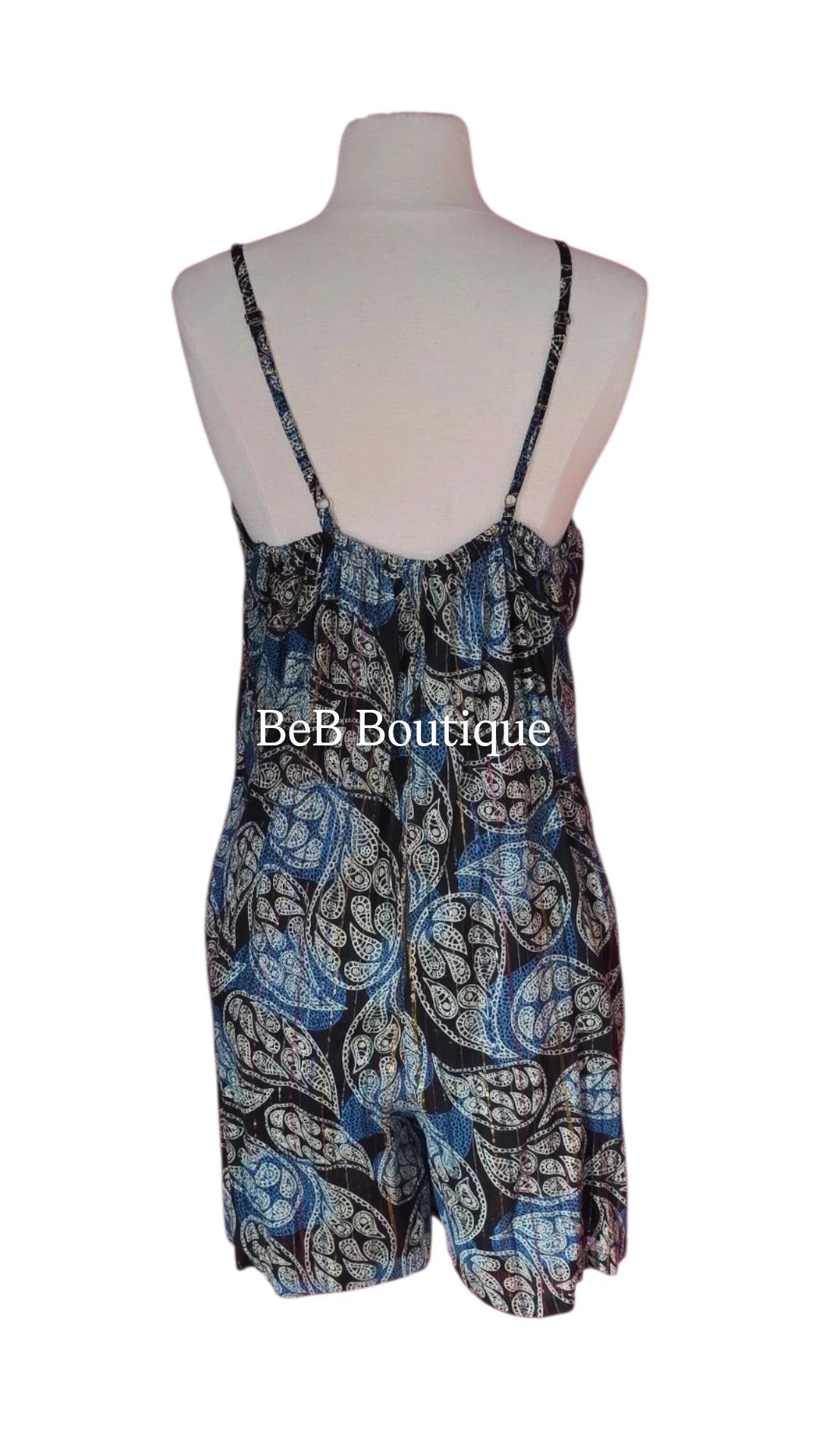 Gracie Boho short romper