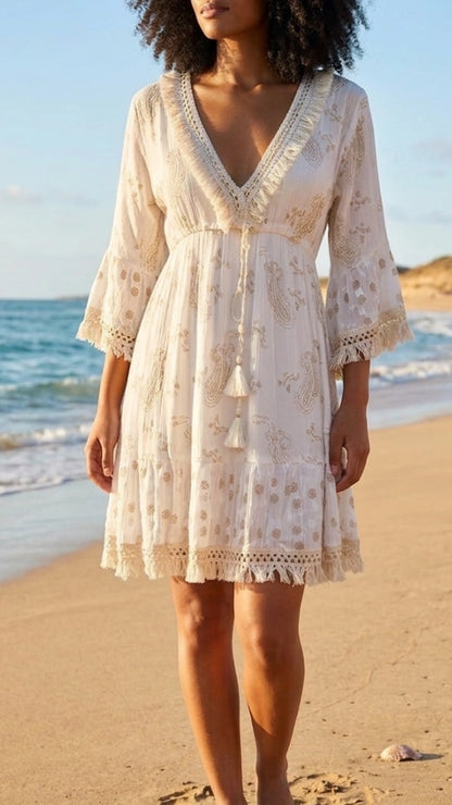 Lola Short Boho Dress