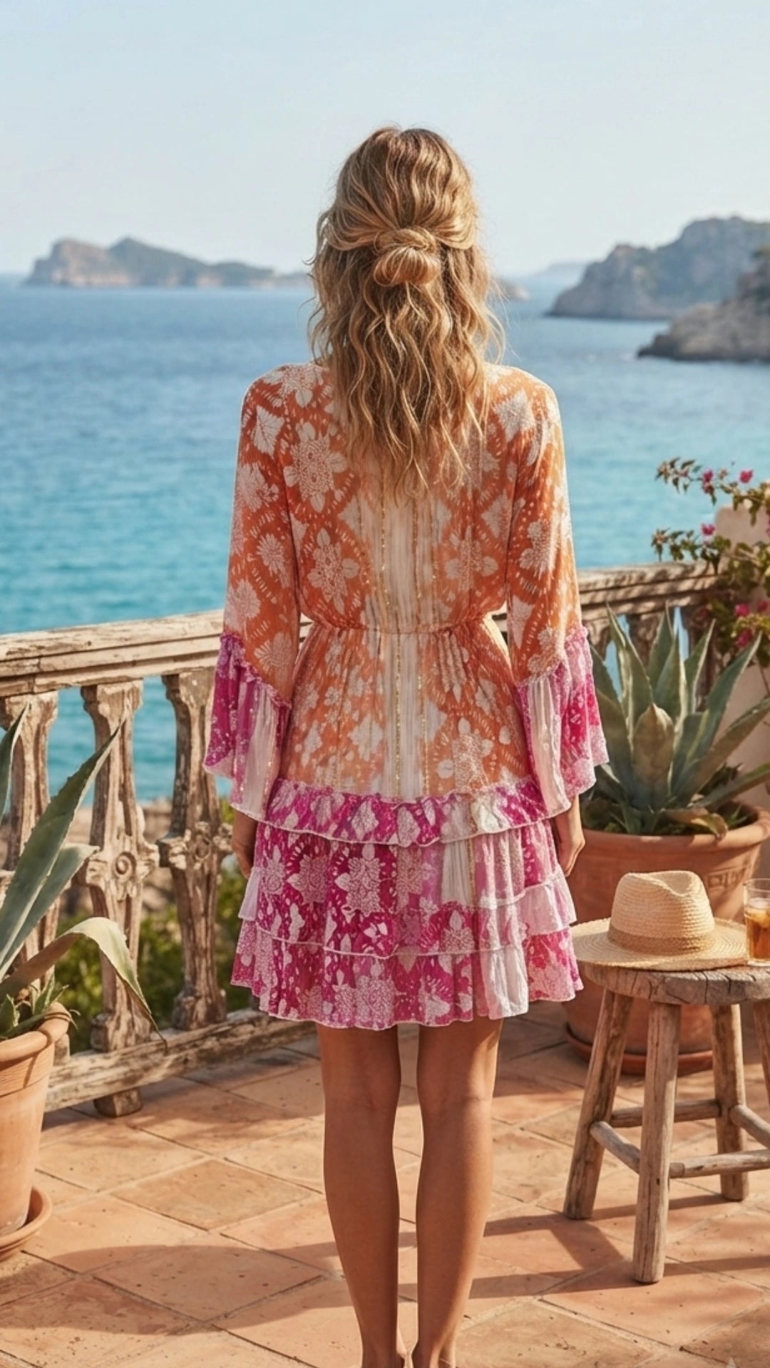 Dayna Boho Short Dress