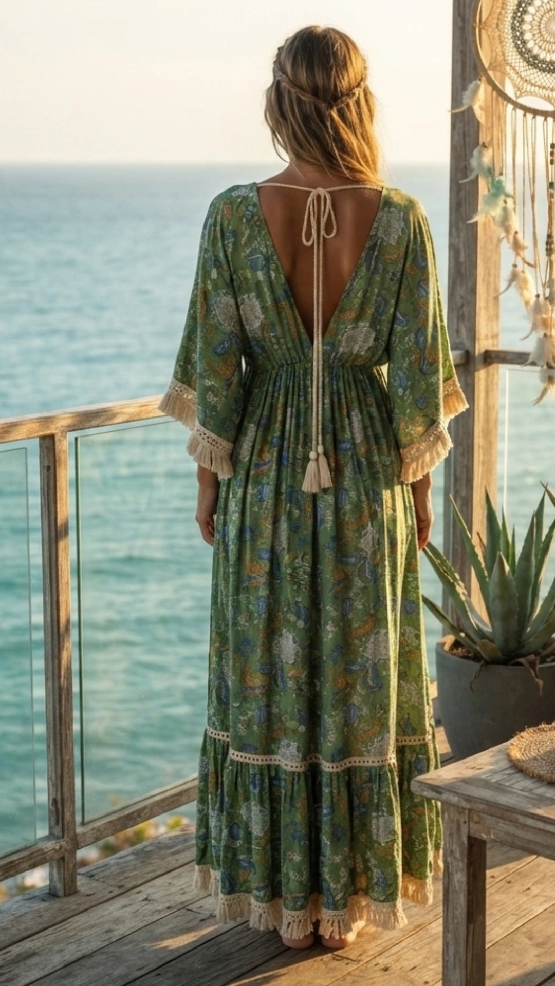 Anette Boho Maxi Dress