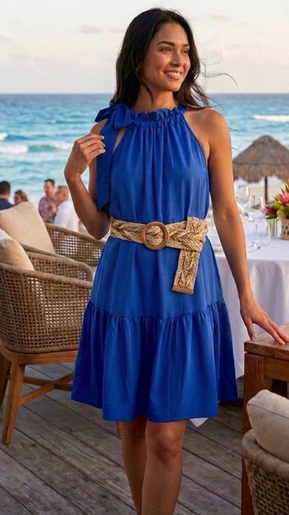 Abigail Silk Midi Dress