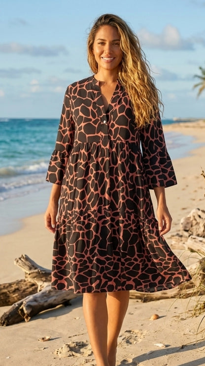Kaila Italy Midi Dress