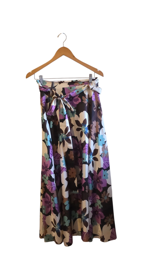Flower Maxi Skirt