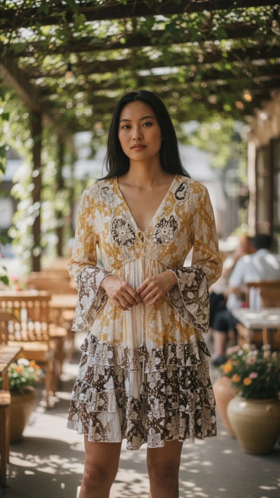 Dayna Boho Short Dress