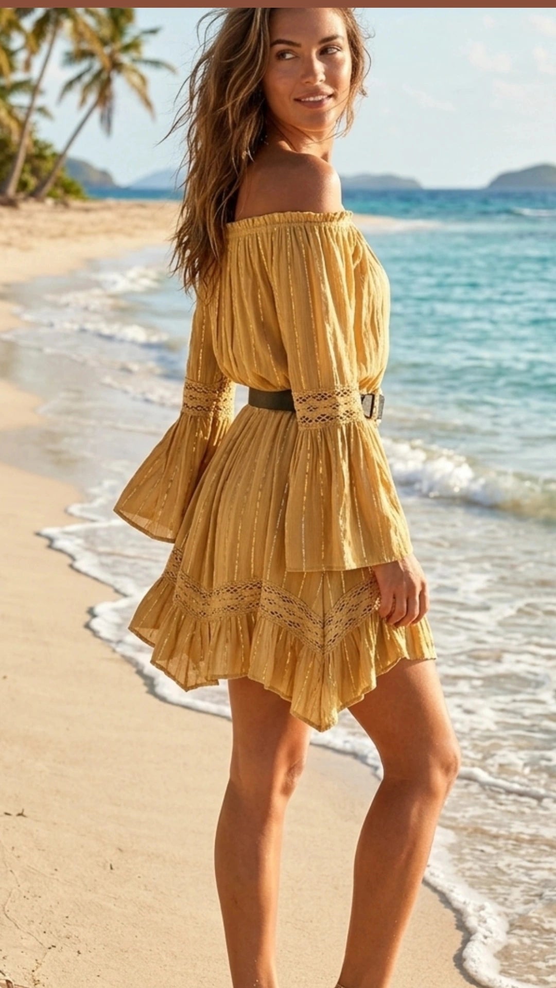 Julia Boho Short Dress