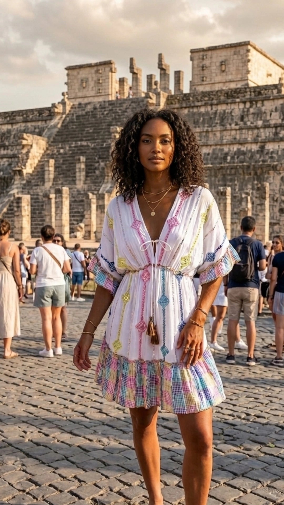 Fantasy Boho Short Dress