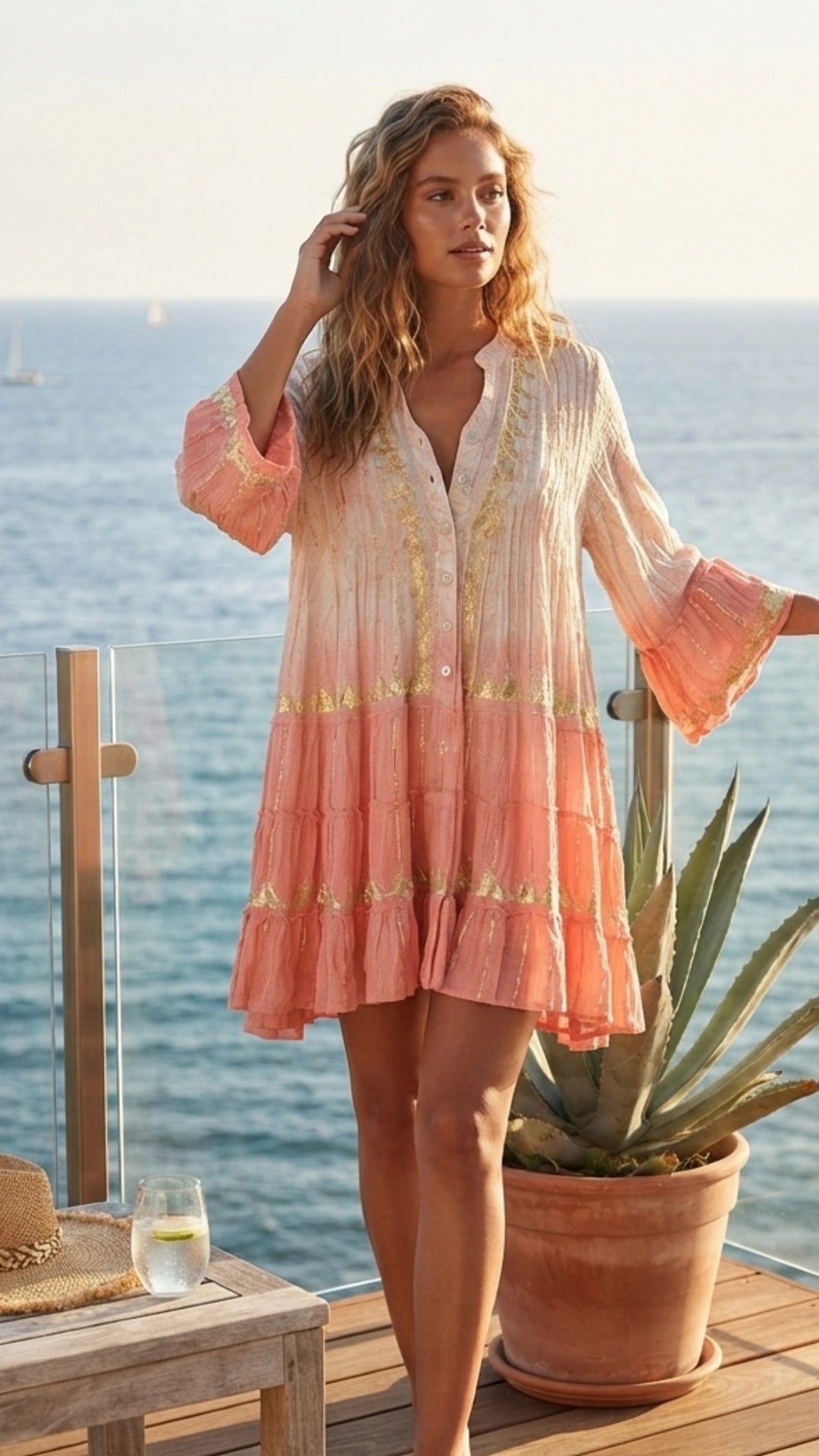 Venus Boho Short Dress