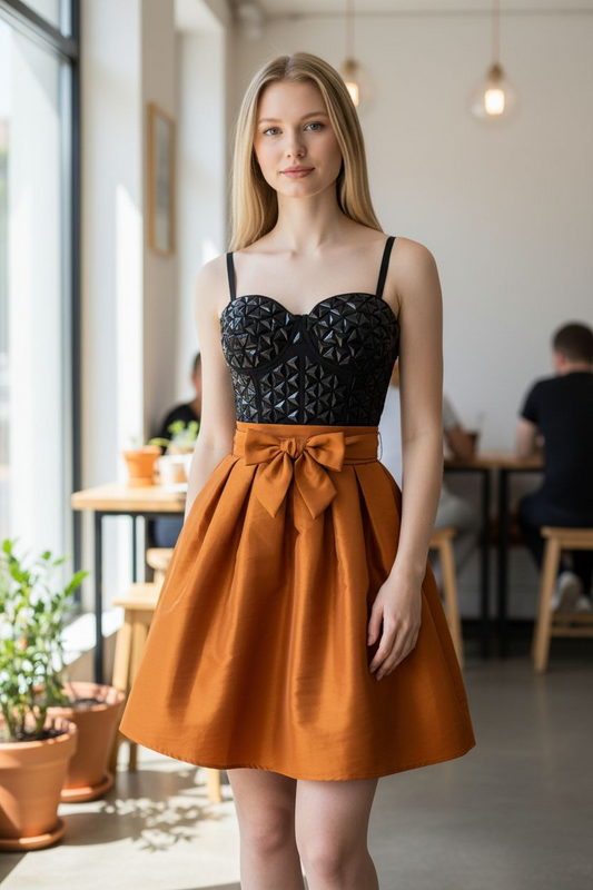 Paris High Low Skirt