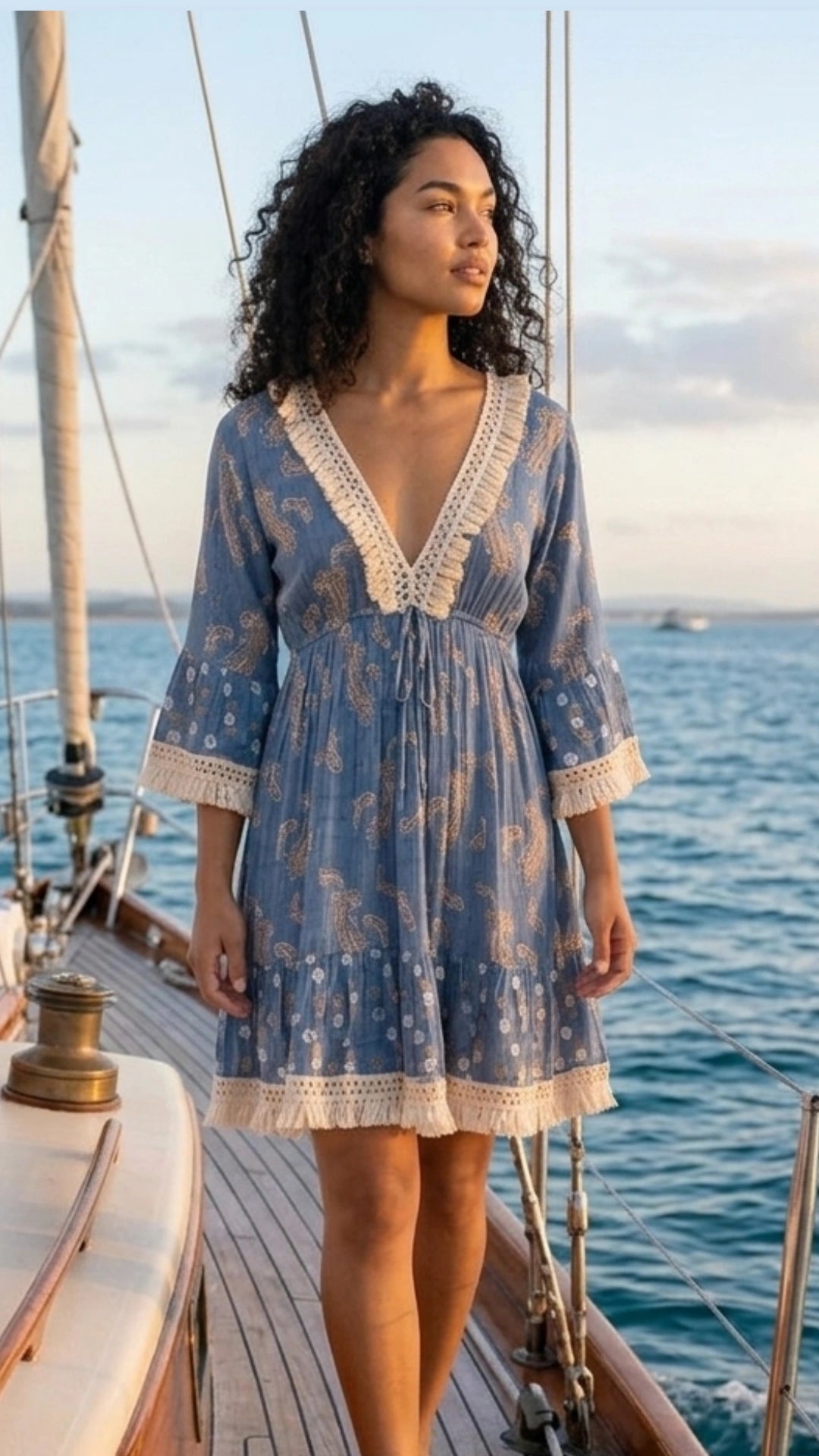 Lola Short Boho Dress
