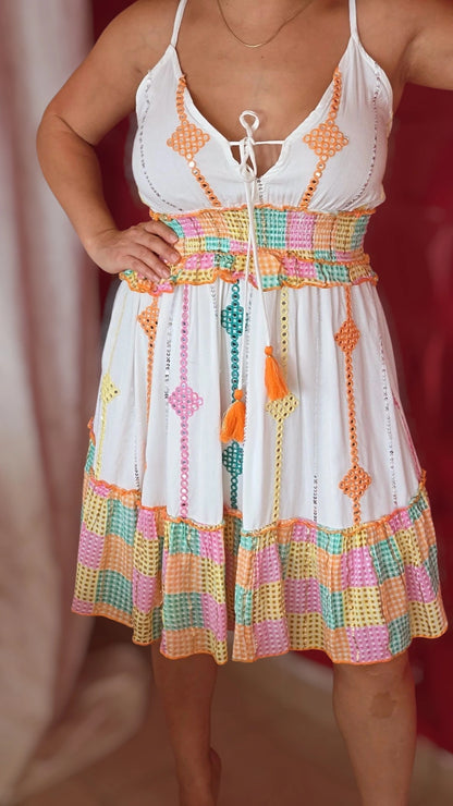 Laila Short Boho Dress