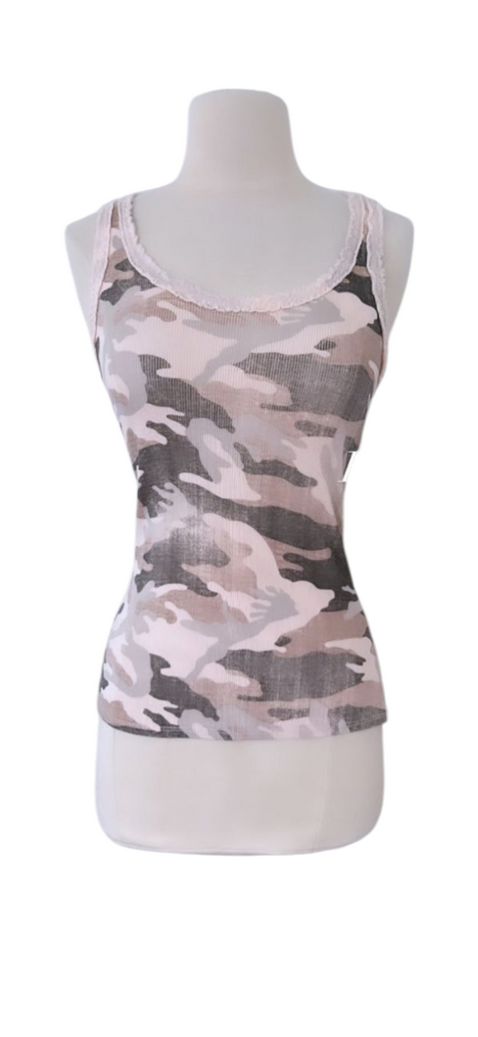 Camo Basic Top