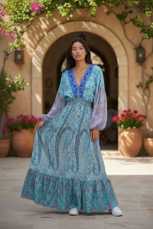 Luar Maxi Boho Dress