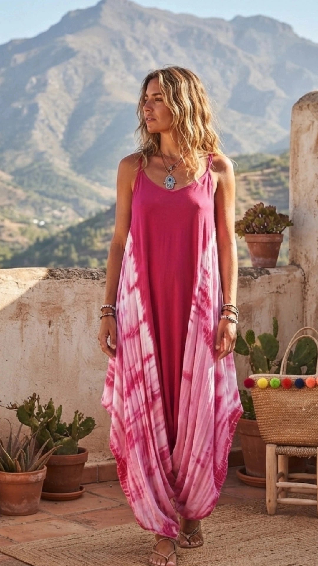 Abigail Boho Harem Jumpsuit